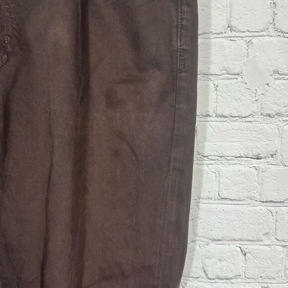 Adriano Goldschmied Jeans Men's 36x32 The Graduate Tailored Leg Chocolate READ - Picture 3 of 10